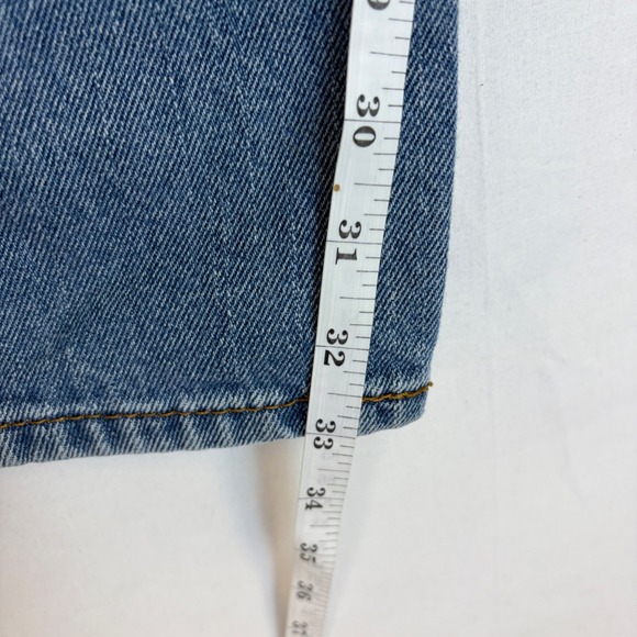 Levis 505 Straight Fit Jeans Lot Bundle 2 Mens 33x34 Blue Black Denim Y2K - Picture 8 of 16